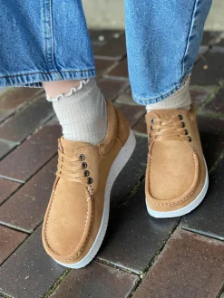 Anna Toffee Snøresko