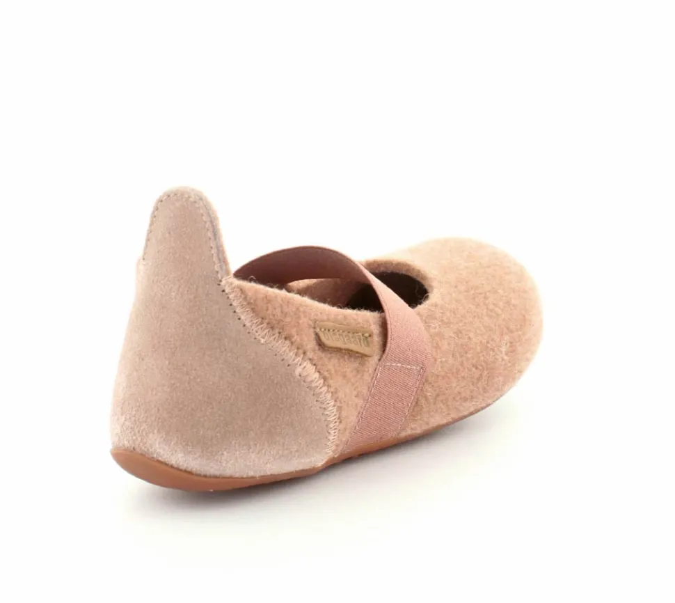Ballet Rose Wool Hjemmesko
