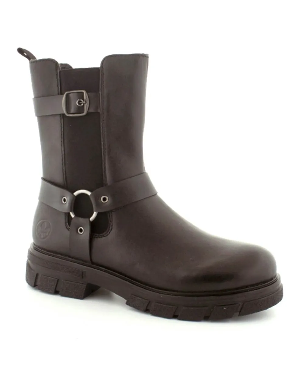 Bikerstøvle I Skind