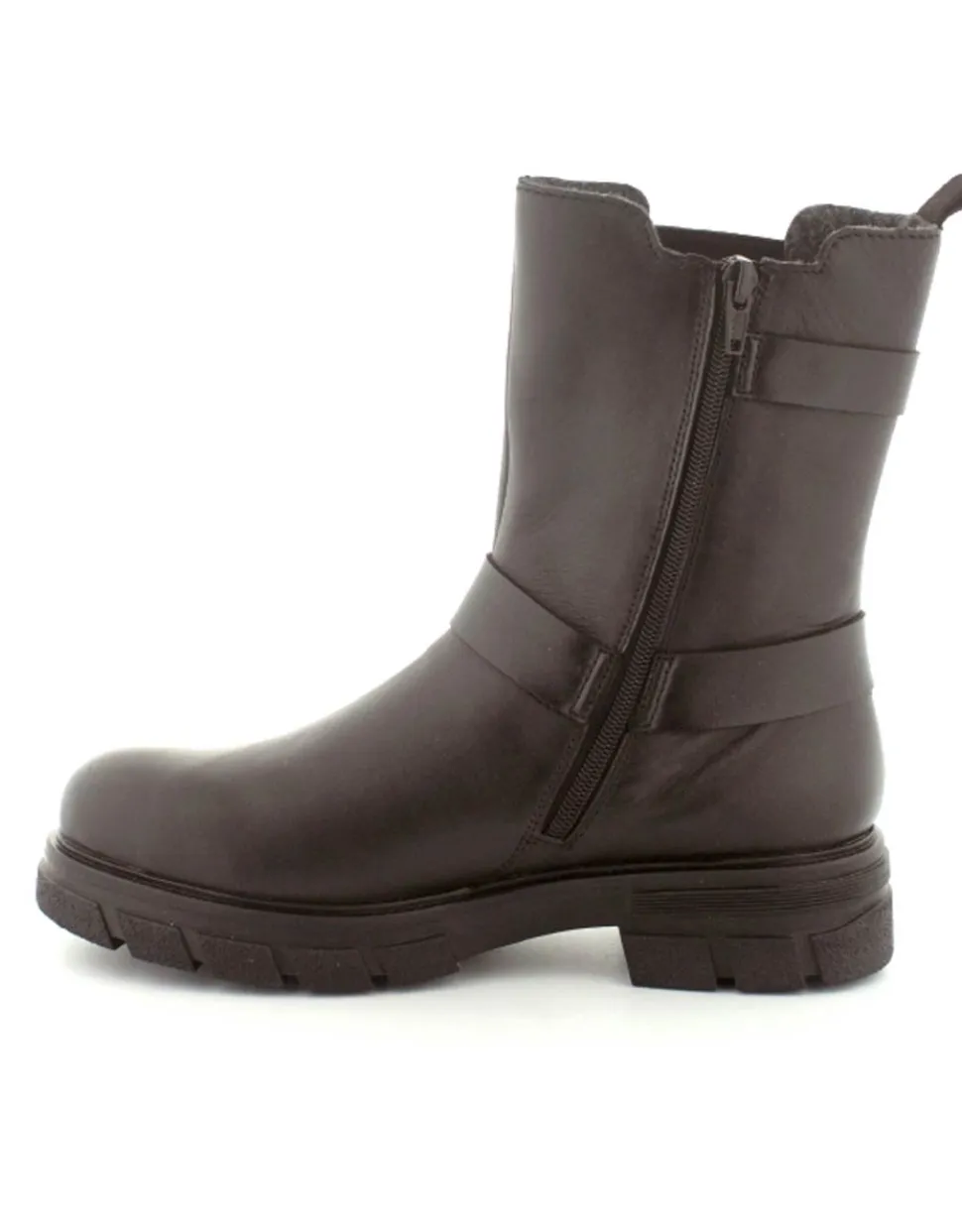 Bikerstøvle I Skind