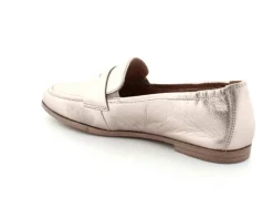Elina Guld Skind loafer
