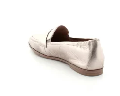 Elina Guld Skind loafer