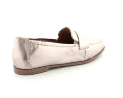Elina Guld Skind loafer