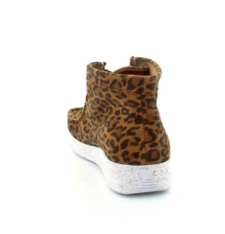 Emma Leopard Snørestøvle