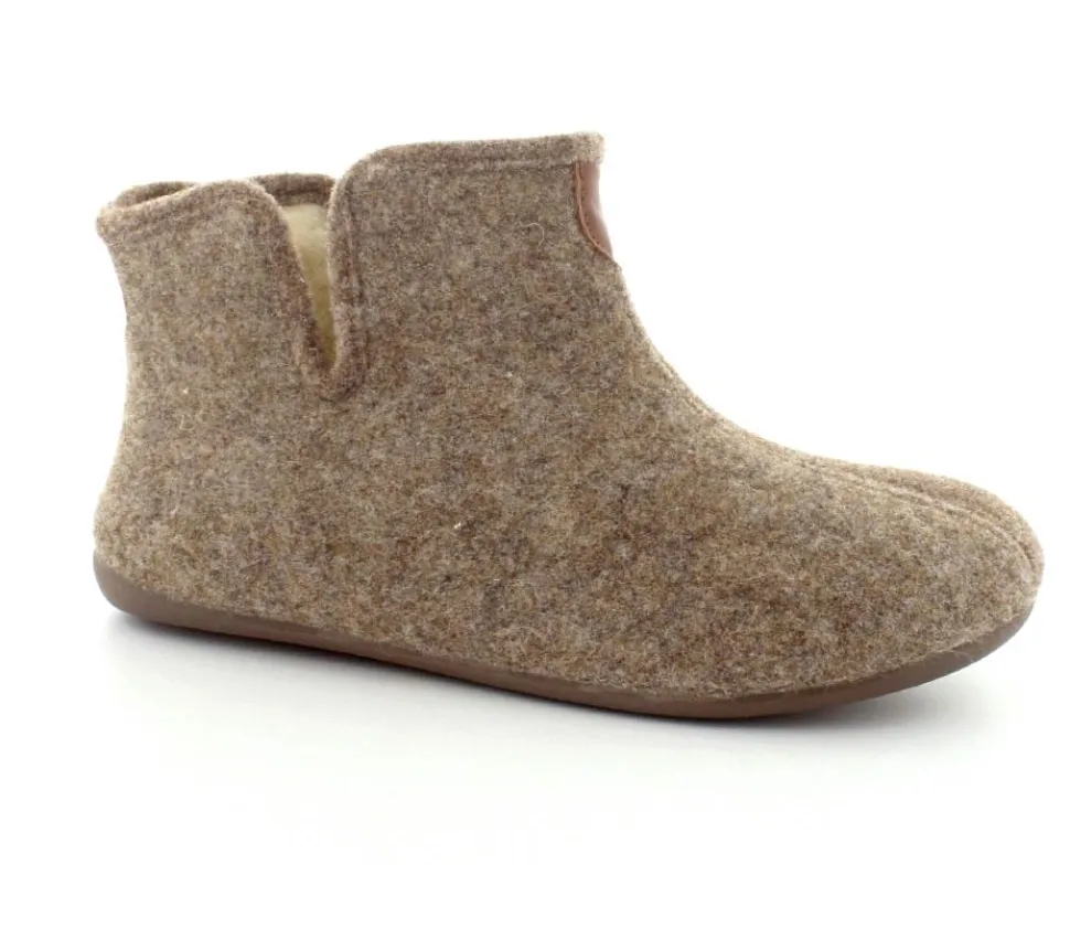 Hjemmesko med uldfoer