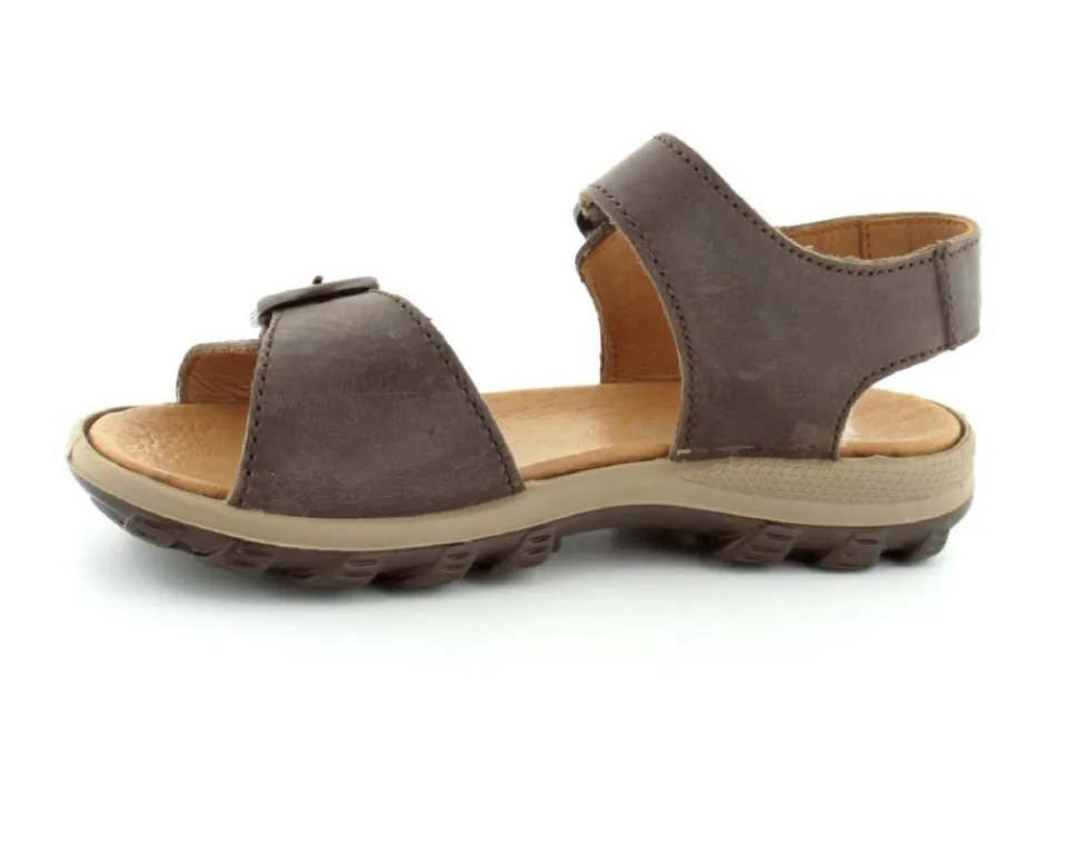 Klassisk skind Sandal