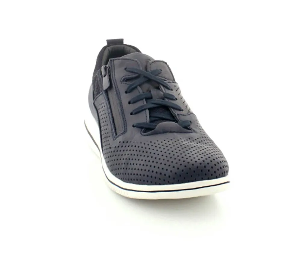 Leaf Lace Marine Blue