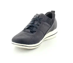 Leaf Lace Marine Blue