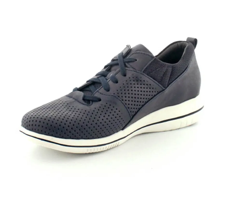 Leaf Lace Marine Blue