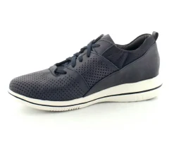 Leaf Lace Marine Blue