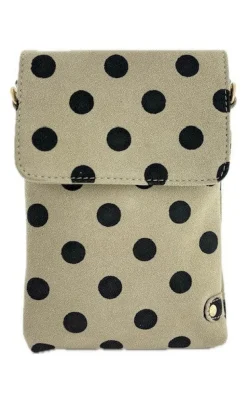Mobile Bag Black Dots
