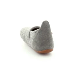 Sailor Grey Wool Hjemmesko