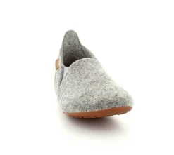 Sailor Grey Wool Hjemmesko