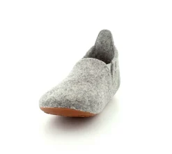 Sailor Grey Wool Hjemmesko