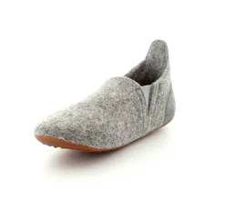 Sailor Grey Wool Hjemmesko