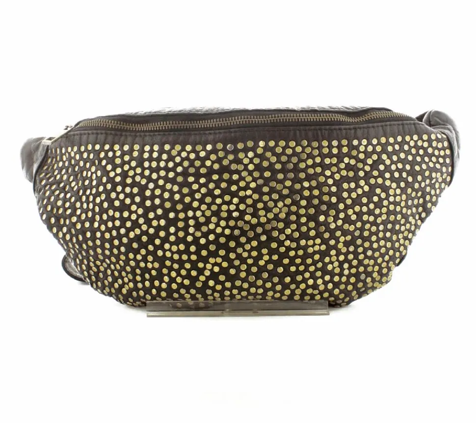 Skind Bumbag Guldnitter