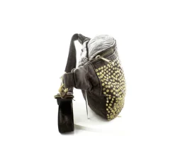 Skind Bumbag Guldnitter