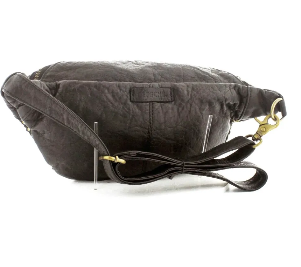 Skind Bumbag Guldnitter