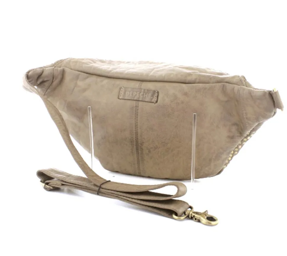 Skind Bumbag Med Nitter