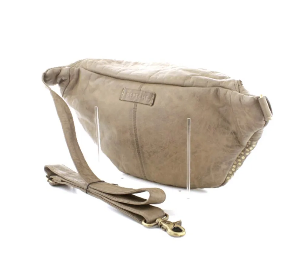 Skind Bumbag Med Nitter