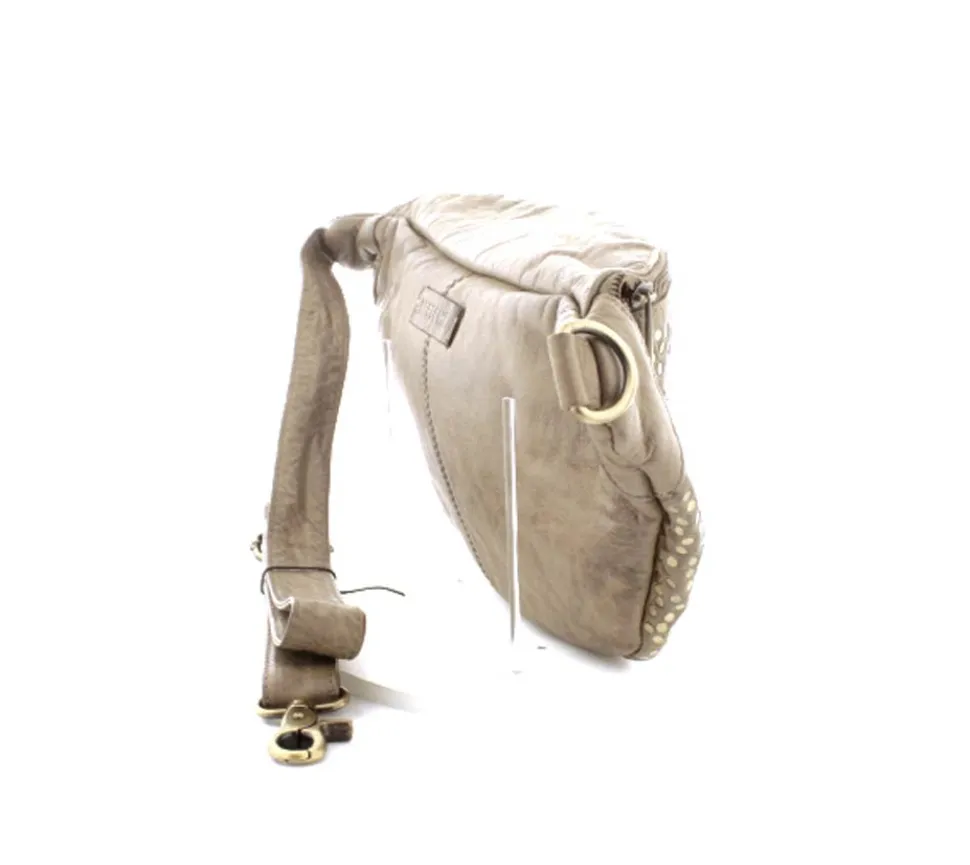 Skind Bumbag Med Nitter