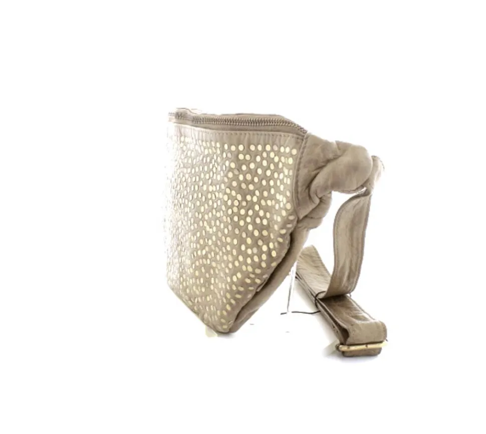 Skind Bumbag Med Nitter