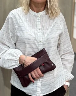 Skind Clutch Bordeaux