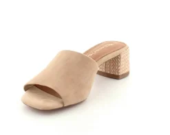 Tan Suede Sandal