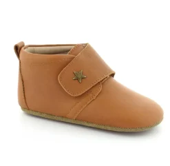 Velcro Star Skind Hjemmesko