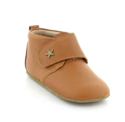 Velcro Star Skind Hjemmesko