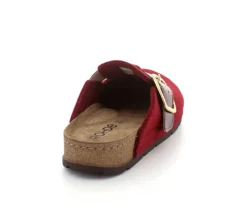 Weinrot Filz Slippers
